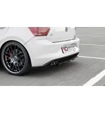Arriere Splitter (avec une barre verticale) Volkswagen Polo GTI / R-line Mk6