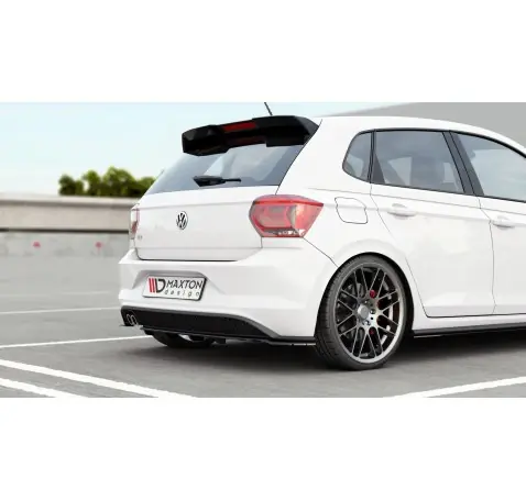 Arriere Splitter (avec une barre verticale) Volkswagen Polo GTI / R-line Mk6