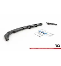 Arriere Splitter (avec une barre verticale) Volkswagen Polo GTI / R-line Mk6