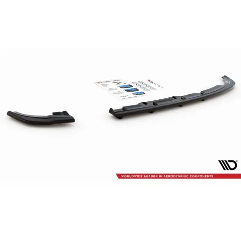Arriere Splitter (avec une barre verticale) Volkswagen Polo GTI / R-line Mk6