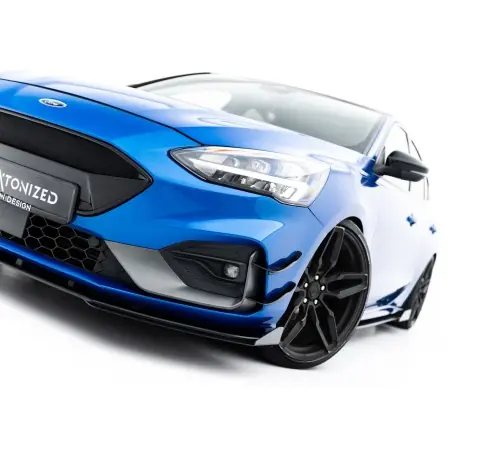 Street Pro Lame Du Pare-Chocs Avant + Flaps Ford Focus ST / ST-Line Mk4