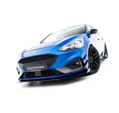 Street Pro Lame Du Pare-Chocs Avant + Flaps Ford Focus ST / ST-Line Mk4