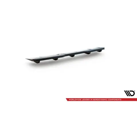 Arriere Splitter (avec une barre verticale) Skoda Kodiaq RS Mk1 / Mk1 Facelift