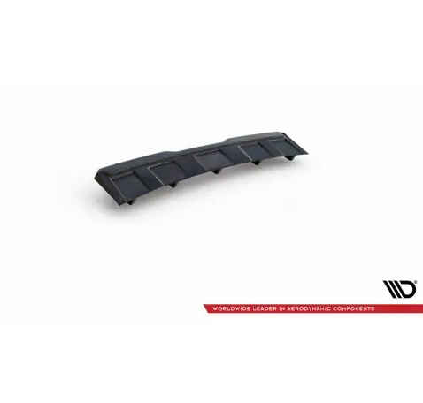 Arriere Splitter (avec une barre verticale) Skoda Kodiaq RS Mk1 / Mk1 Facelift