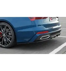 Arriere Splitter (avec une barre verticale) Audi A6 S-Line C8