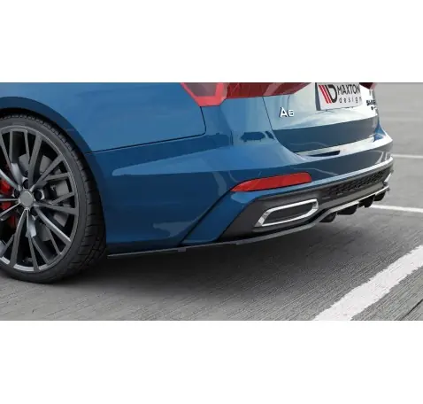 Arriere Splitter (avec une barre verticale) Audi A6 S-Line C8