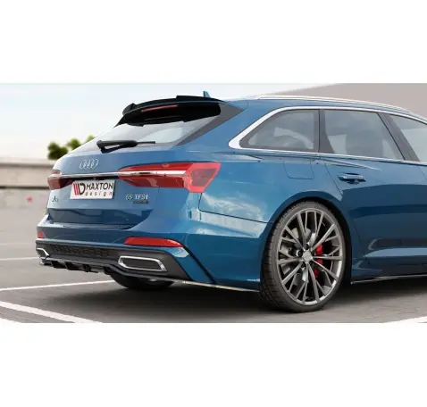 Arriere Splitter (avec une barre verticale) Audi A6 S-Line C8