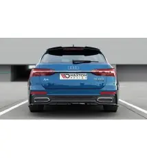 Arriere Splitter (avec une barre verticale) Audi A6 S-Line C8