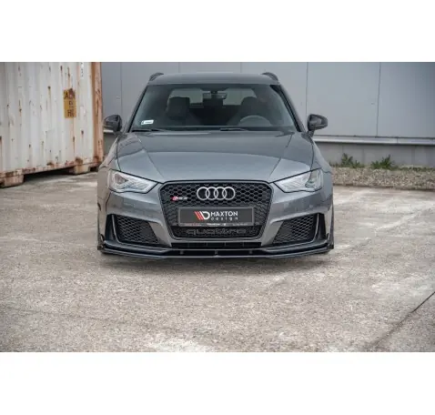 Street Pro Lame Du Pare-Chocs Avant + Flaps Audi RS3 8V Sportback Street Pro Lame Du Pare-Chocs Avant + Flaps Audi RS3 8V Sportback
