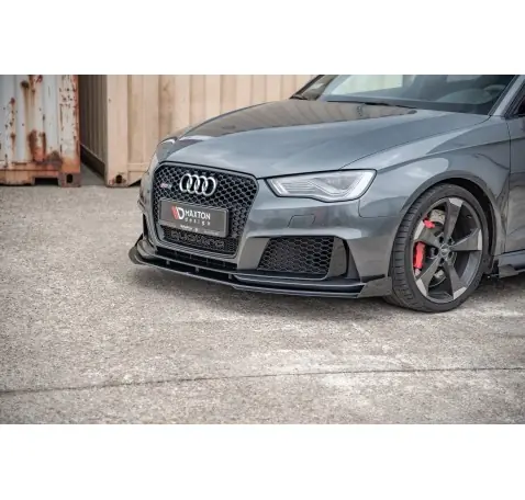 Street Pro Lame Du Pare-Chocs Avant + Flaps Audi RS3 8V Sportback