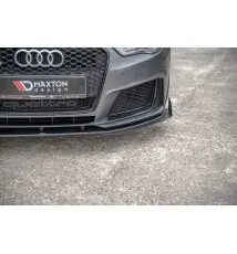 Street Pro Lame Du Pare-Chocs Avant + Flaps Audi RS3 8V Sportback