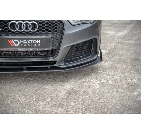 Street Pro Lame Du Pare-Chocs Avant + Flaps Audi RS3 8V Sportback