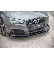 Street Pro Lame Du Pare-Chocs Avant + Flaps Audi RS3 8V Sportback