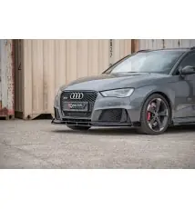 Street Pro Lame Du Pare-Chocs Avant + Flaps Audi RS3 8V Sportback