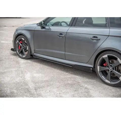 Street Pro Rajouts Des Bas De Caisse + Flaps Audi RS3 8V Sportback