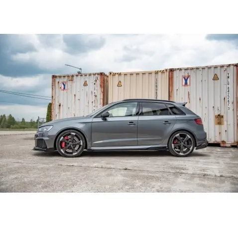 Street Pro Rajouts Des Bas De Caisse + Flaps Audi RS3 8V Sportback