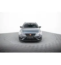 Lame Du Pare-Chocs Avant V.4 Seat Leon Cupra / FR Mk3 FL