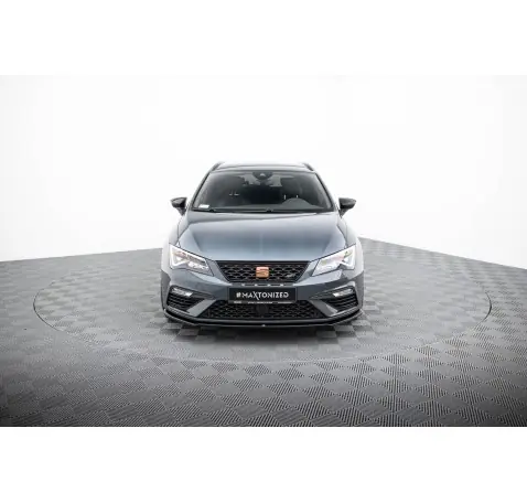Lame Du Pare-Chocs Avant V.4 Seat Leon Cupra / FR Mk3 FL
