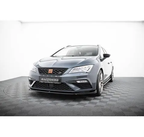 Lame Du Pare-Chocs Avant V.5 Seat Leon Cupra / FR Mk3 FL