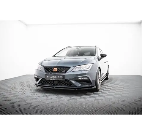 Lame Du Pare-Chocs Avant V.6 Seat Leon Cupra / FR Mk3 FL