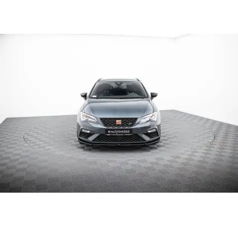 Lame Du Pare-Chocs Avant V.6 Seat Leon Cupra / FR Mk3 FL