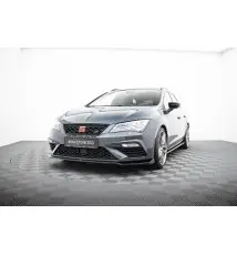 Lame Du Pare-Chocs Avant V.7 Seat Leon Cupra / FR Mk3 FL