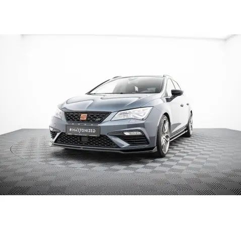 Lame Du Pare-Chocs Avant V.7 Seat Leon Cupra / FR Mk3 FL