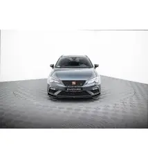 Lame Du Pare-Chocs Avant V.7 Seat Leon Cupra / FR Mk3 FL