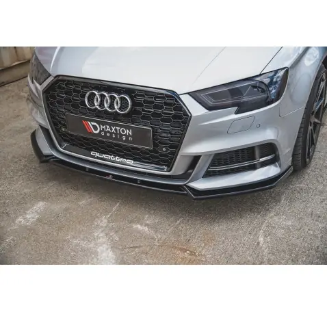 Lame Du Pare-Chocs Avant V.3 Audi S3 / A3 S-Line 8V FL Sedan
