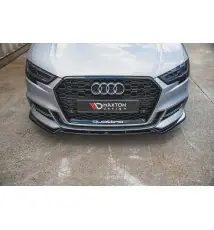 Lame Du Pare-Chocs Avant V.3 Audi S3 / A3 S-Line 8V FL Sedan