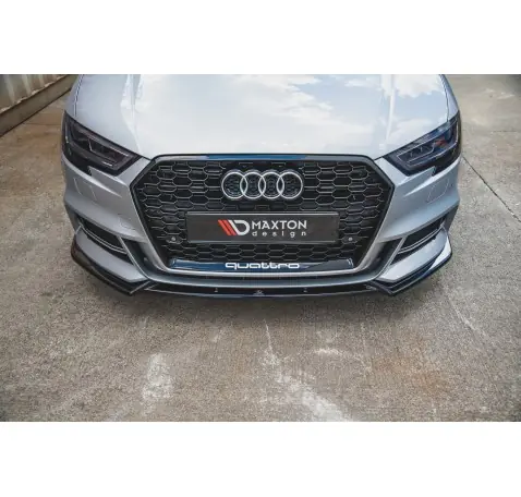 Lame Du Pare-Chocs Avant V.3 Audi S3 / A3 S-Line 8V FL Sedan