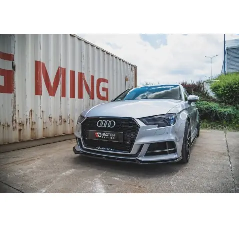Lame Du Pare-Chocs Avant V.3 Audi S3 / A3 S-Line 8V FL Sedan
