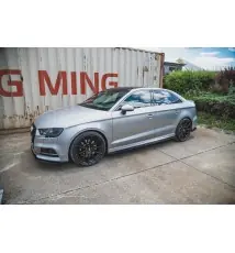 Rajouts Des Bas De Caisse V.2 Audi S3 / A3 S-Line Sedan 8V Facelift