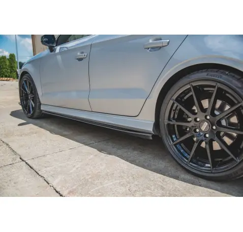 Rajouts Des Bas De Caisse V.2 Audi S3 / A3 S-Line Sedan 8V Facelift