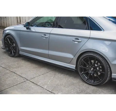 Rajouts Des Bas De Caisse V.2 Audi S3 / A3 S-Line Sedan 8V Facelift