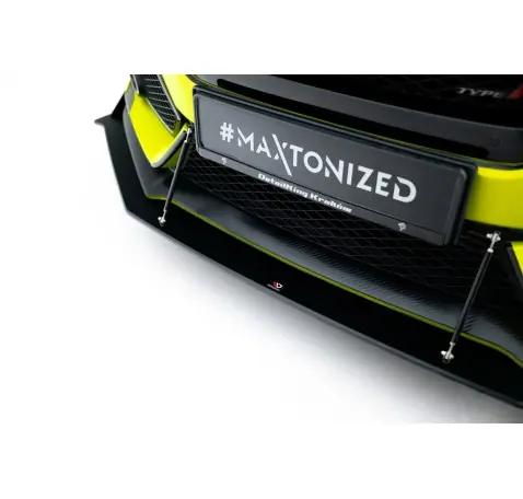 Street Pro Lame Du Pare-Chocs Avant Honda Civic Type-R Mk10 / Mk10 Facelift