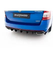 Rajout Du Pare-Chocs Arriere V.2 Skoda Octavia RS Mk3 / Mk3 FL Hatchback / Estate