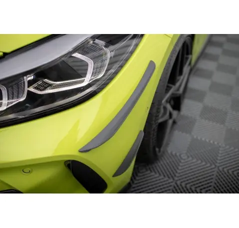 Ailes de pare-chocs avant (Canards) BMW 1 M-Pack / M135i / 128ti F40