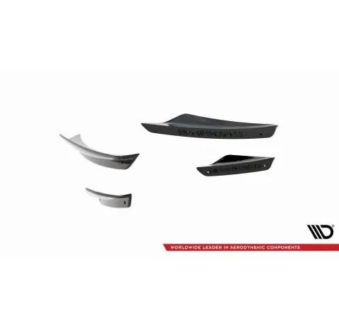 Ailes de pare-chocs avant (Canards) BMW 1 M-Pack / M135i / 128ti F40