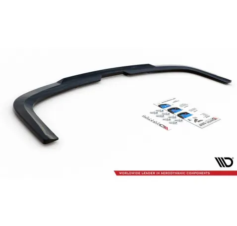Arriere Splitter (avec une barre verticale) Volkswagen Caddy Mk. 4