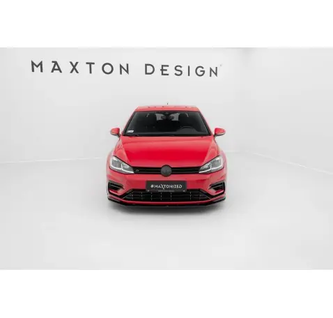 Street Pro Lame Du Pare-Chocs Avant Volkswagen Golf R / R-Line Mk7 Facelift