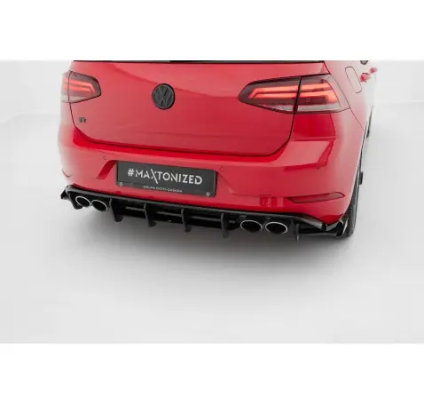 Street Pro Central Diffuseur Arriere Volkswagen Golf R Mk7 Facelift