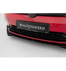 Street Pro Lame Du Pare-Chocs Avant + Flaps Volkswagen Golf R / R-Line Mk7 Facelift