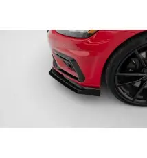 Street Pro Lame Du Pare-Chocs Avant + Flaps Volkswagen Golf R / R-Line Mk7 Facelift