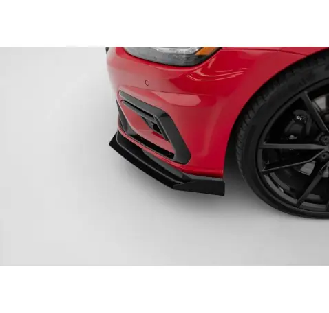 Street Pro Lame Du Pare-Chocs Avant + Flaps Volkswagen Golf R / R-Line Mk7 Facelift