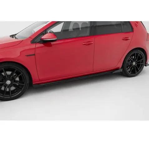 Street Pro Rajouts Des Bas De Caisse + Flaps Volkswagen Golf R / R-Line Mk7 Facelift