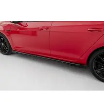 Street Pro Rajouts Des Bas De Caisse + Flaps Volkswagen Golf R / R-Line Mk7 Facelift