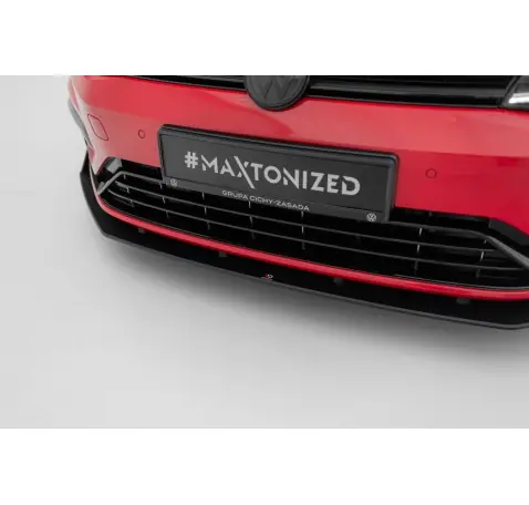 Street Pro Lame Du Pare-Chocs Avant V.2 Volkswagen Golf R / R-Line Mk7 Facelift