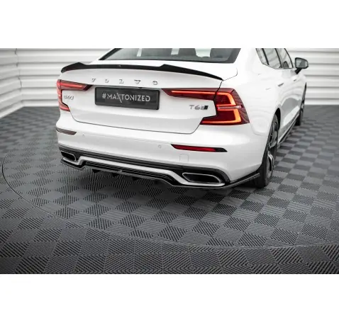 Arriere Splitter (avec une barre verticale) Volvo S60/V60 R-Design Mk3