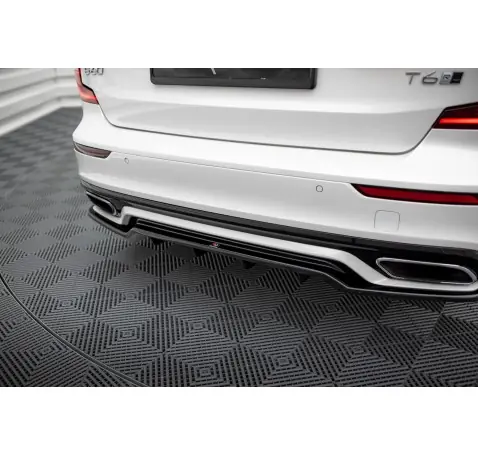 Arriere Splitter (avec une barre verticale) Volvo S60/V60 R-Design Mk3